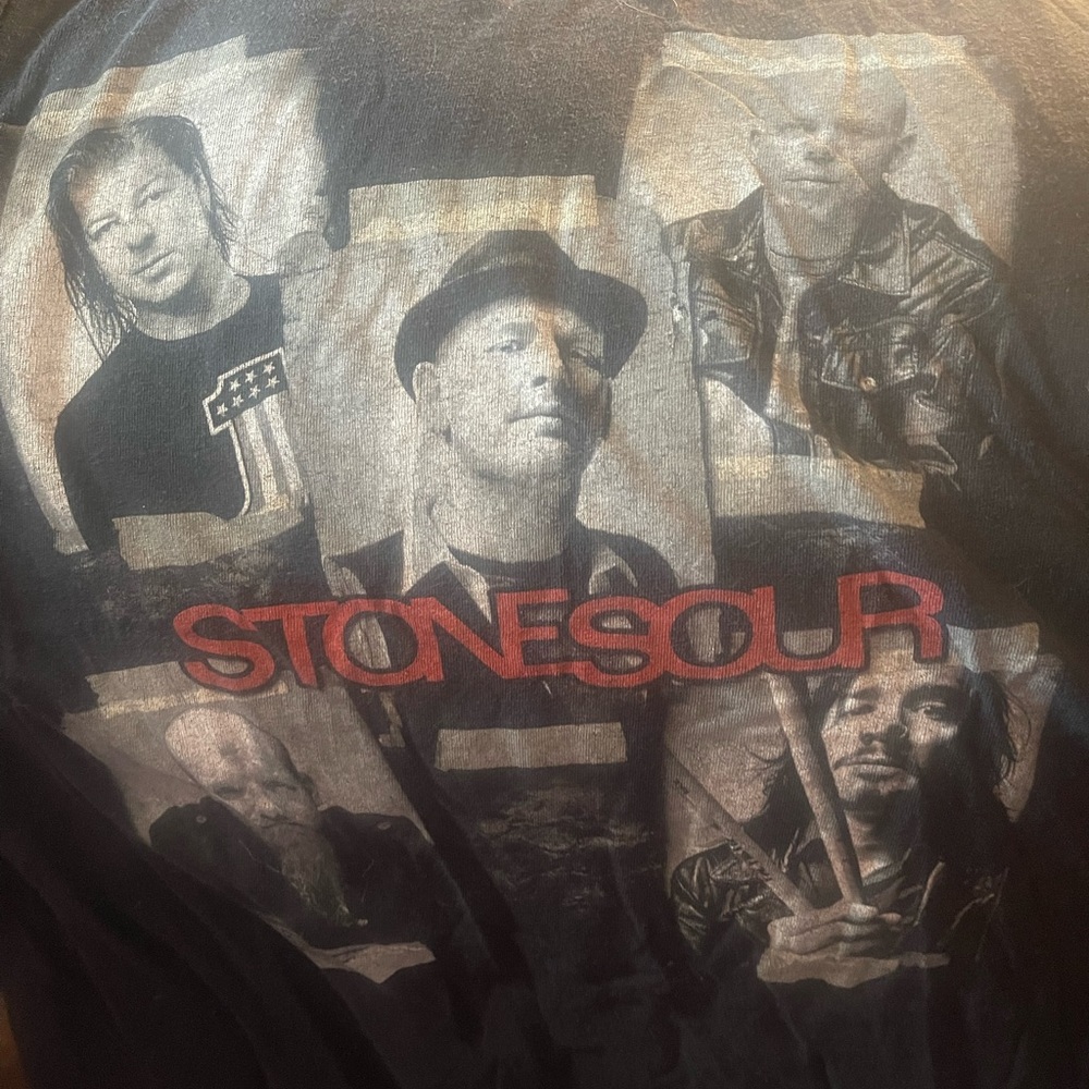 Stone Sour 2011 concert shirt